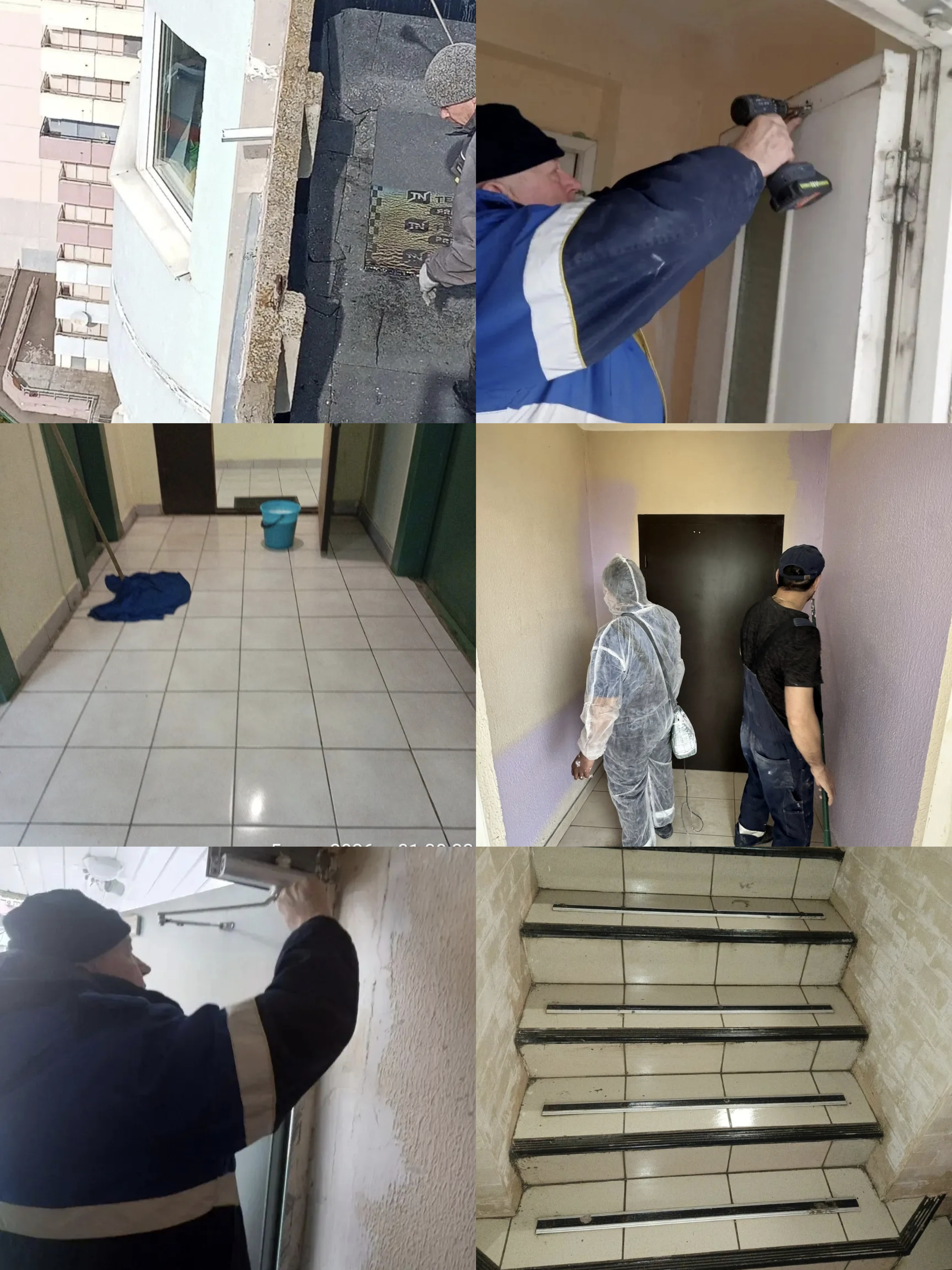 Работы за период с  6 по 12 апреля